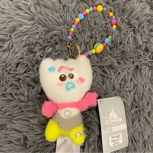 BNWT Disneyland Hong Kong Toy Story Forky plush keychain bag charm